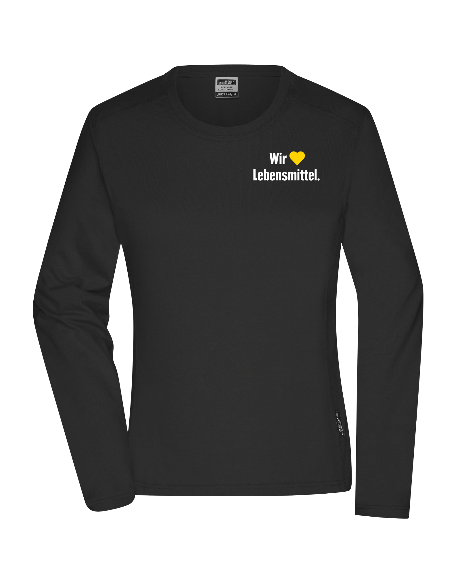 Damen-T-Shirt, Arm lang
