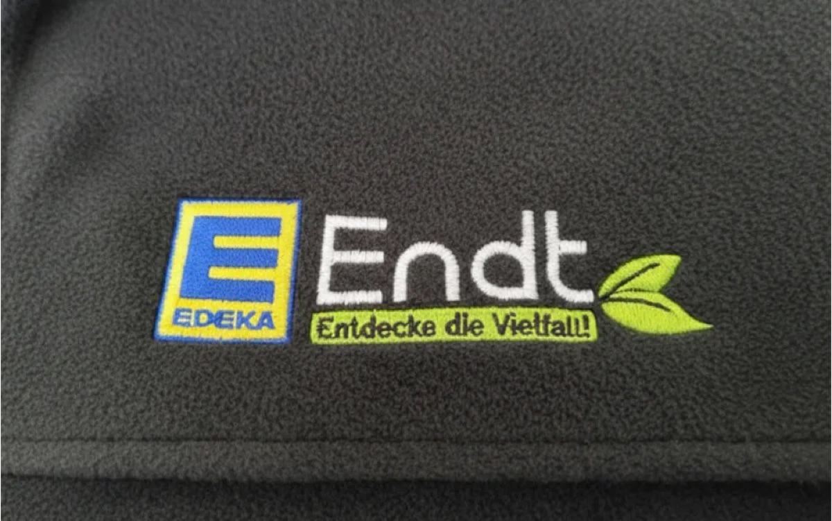 Emblem Edeka Endt – Arbeitskleidung von Schweissthal