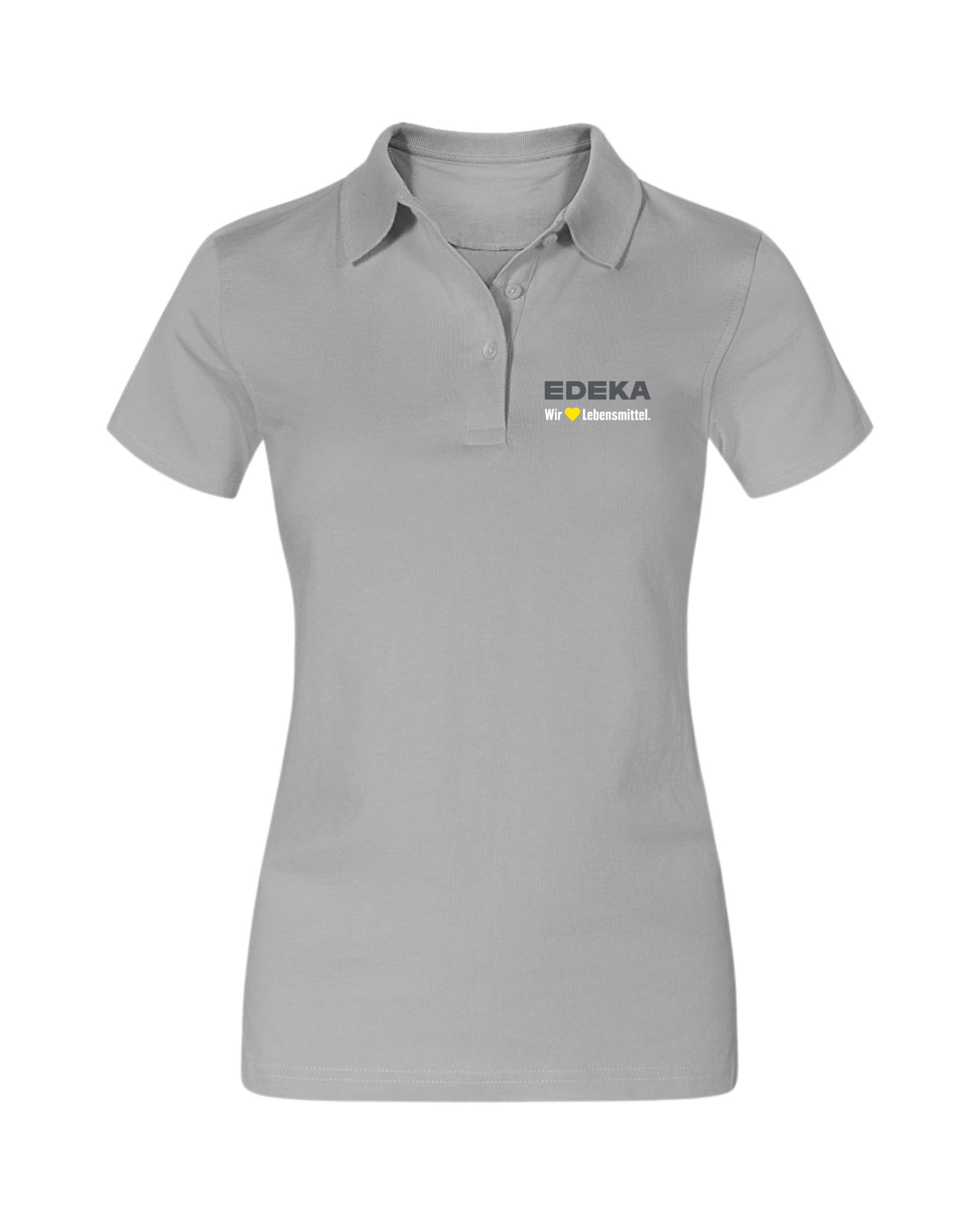 Damen-Poloshirt Single Jersey, Arm kurz