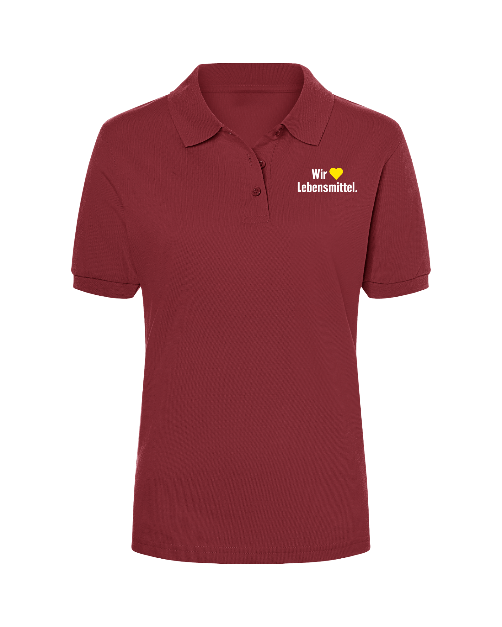 Damen-Poloshirt, 100% Baumwolle, Arm kurz